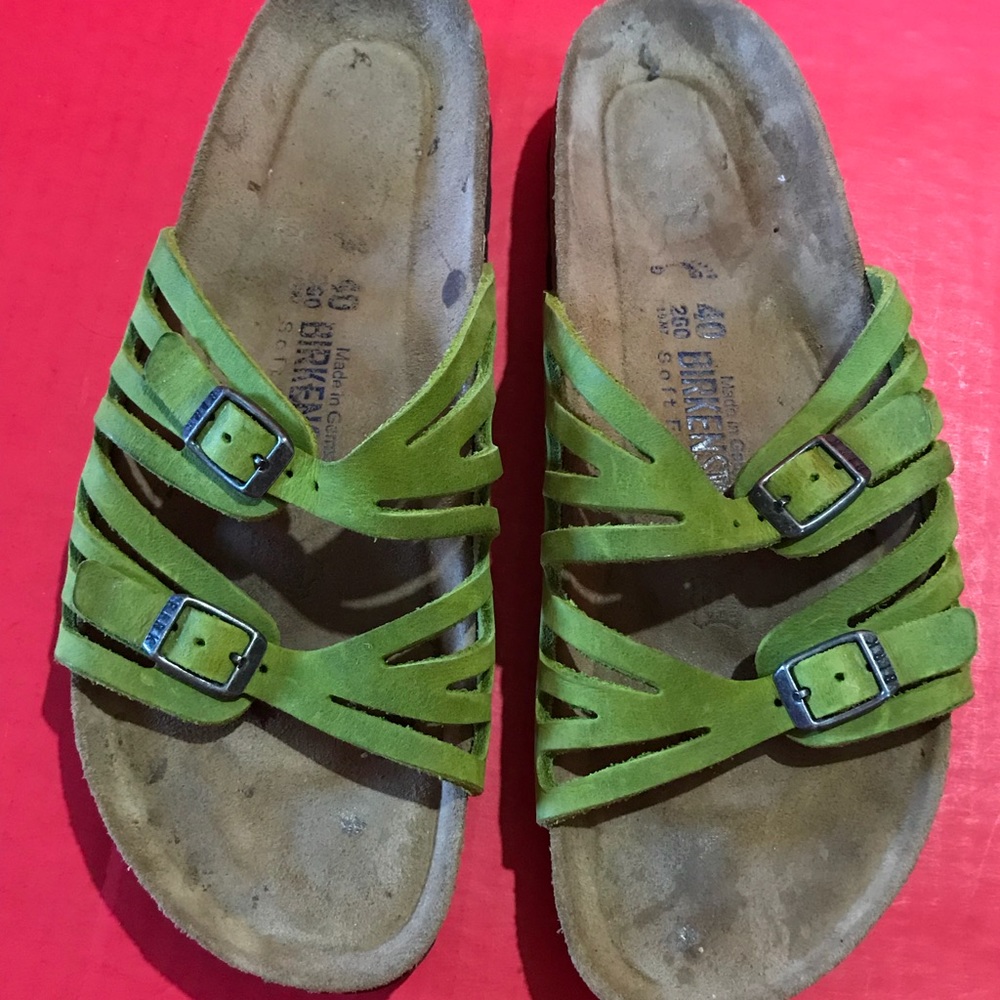 Birkenstock Olive Green Granada Women’s Sandals 40